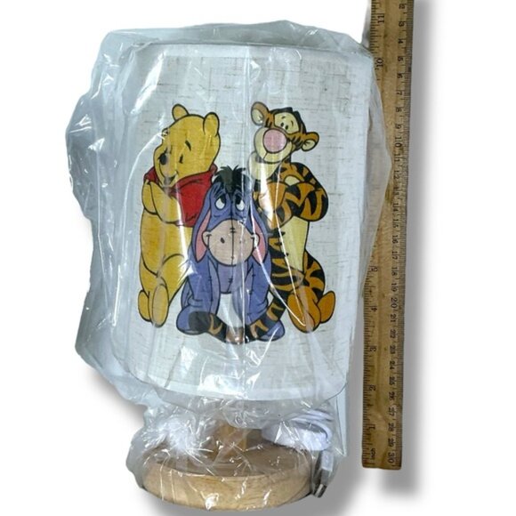 Winnie the Pooh Tigger Piglet Eeyore Character Lamp USB Fabric Shade USB Powered - Picture 8 of 16